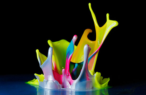 17 Colorful High-Speed Water Figures