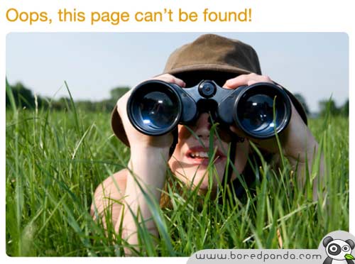 50 Cool and Creative 404 Error Pages (Part I)