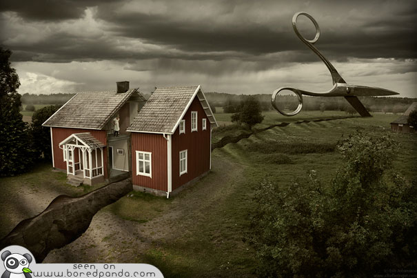 Creative Photoshopping by Erik Johansson