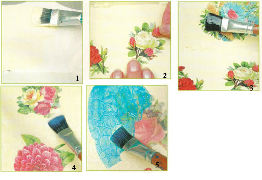 unas decoradas con esmalte craquelado