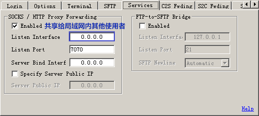 bitvise_tunnelier_setting_05_Services