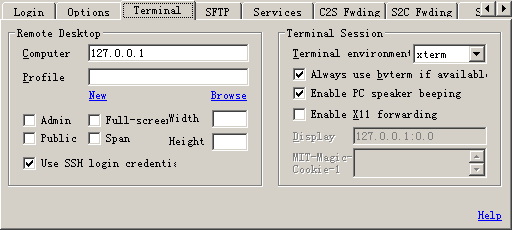 bitvise_tunnelier_setting_03_Terminal