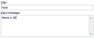 Show Messages When Selects Cell Show Messages When Selects Cell