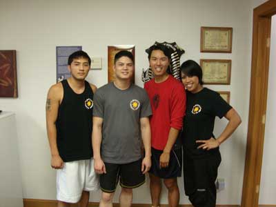 Ron Trinidad, Guro Ervin Quintin, Guro Bob Shin, Simo Eloy Quintin