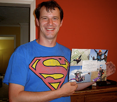 Superman Flies