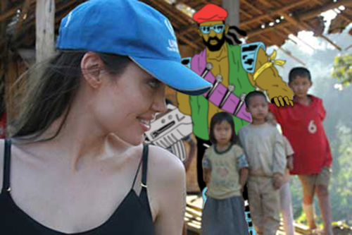 Angelina Jolie & Major Lazer
