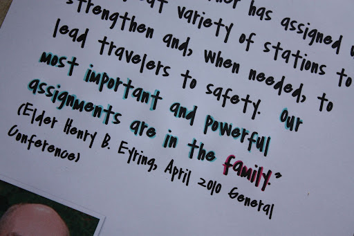 of it Eyring Family Quote