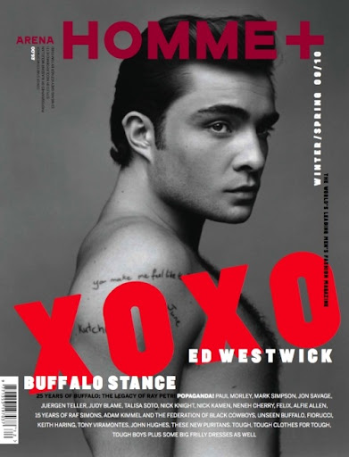 Ed Westwick stars on the cover