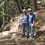 On the trail to the Turn Point lighthouse