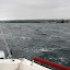 Looking northward toward Day Island after passing Tacoma Narrows