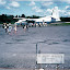Arriving at Timika, Indonesia on a Fokker F-27