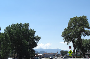 Looking down Main St. in Buena Vista CO
