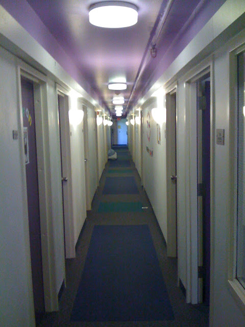 David's dorm at Reed.