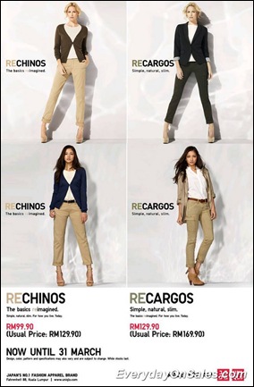 UNIQLO-March-2011-Promotion-EverydayOnSales-Warehouse-Sale-Promotion-Deal-Discount
