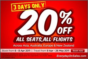 2011-AirAsia-Sale-20%-Off-EverydayOnSales-Warehouse-Sale-Promotion-Deal-Discount