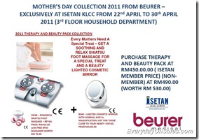 Beurer-Mothers-Day-Special-2011-EverydayOnSales-Warehouse-Sale-Promotion-Deal-Discount