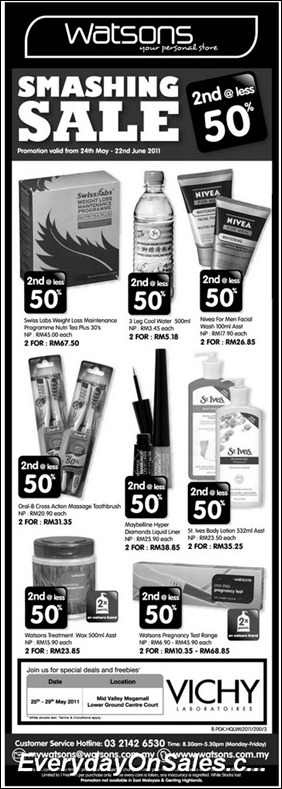 watsons-sale-2nd@less-2011-EverydayOnSales-Warehouse-Sale-Promotion-Deal-Discount