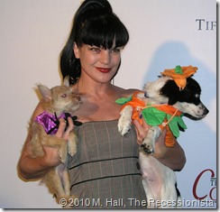 Pauly and her dogs