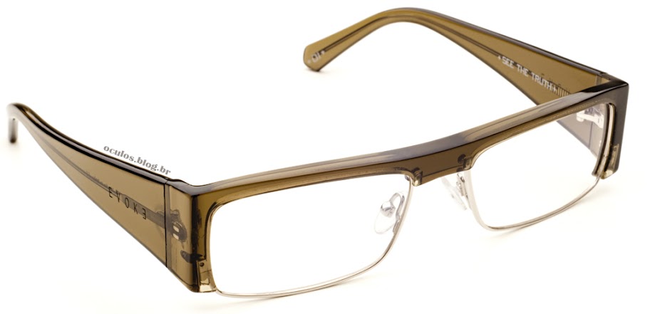 Óculos Evoke - Armação de Grau See The Truth 01 Óculos deslumbrantes da Evoke modelo See The Truth 01