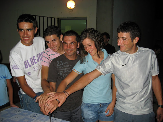 Alejandro, Jose Mar&iacute;a, Victor, Marta y Manuel Rojo