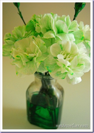 green flowers