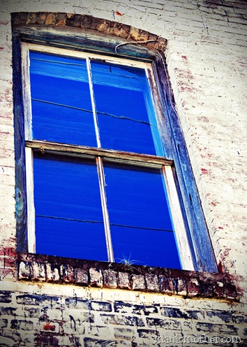 old brick window