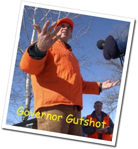 governor gutshot with legend