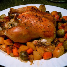 Roasted Chicken and Root Veggies