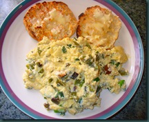 scrambled eggs-scallions