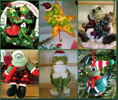 frog collage frog collage