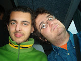 Io e l'Igor, in competizione su chi sia il più brutto...