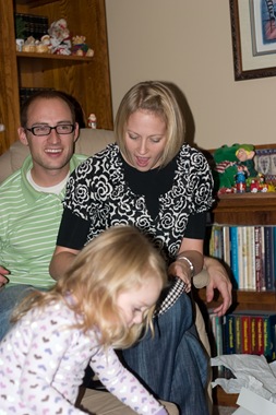 home - eve Meg opening purse