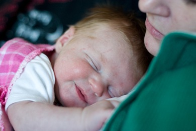 Houston - Sydney sleeping smile Houston - Sydney sleeping smile