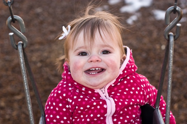 random - Tessa swing smile