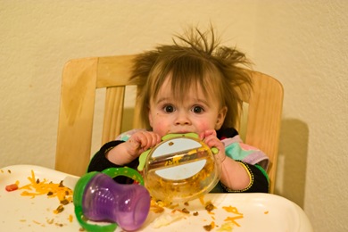 random - Tessa eating bowl