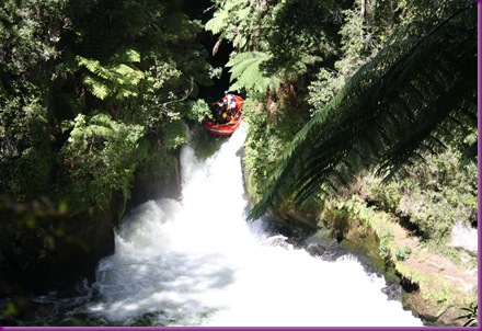 Dean and Rose over the falls