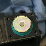 Shiny new accelerator pump diaphragm