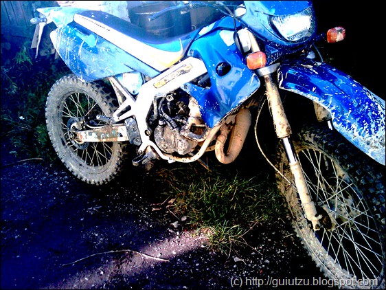 enduro in padure