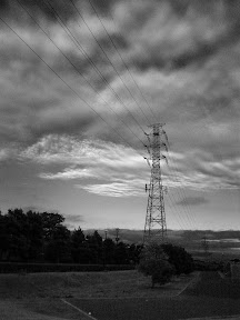 PHOTO: The Pylon in cloudy