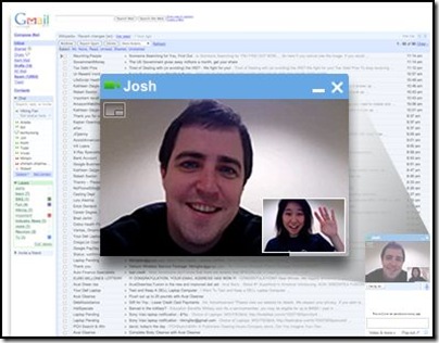 gmail video e chat