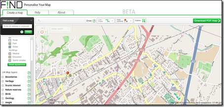 find-personalise-your-map