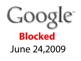 Google is Blocked
