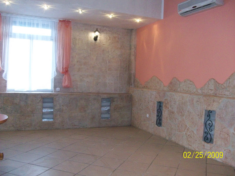 obložení kámenem restaurace