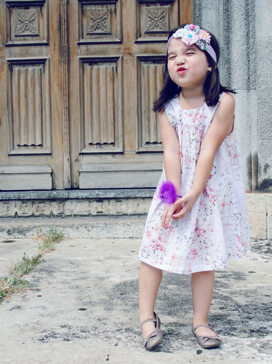 Niña a la moda