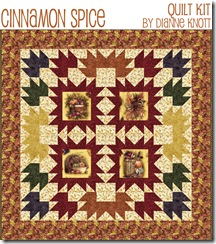 Cinnamon Spice Quilt Kit