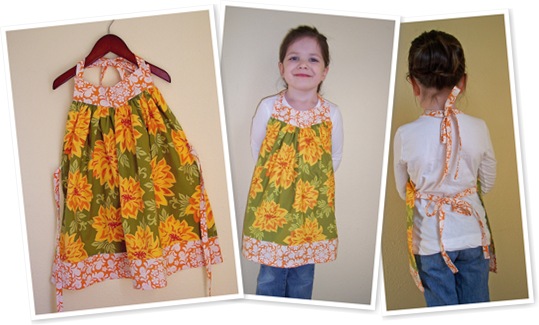 View True Apron dress front