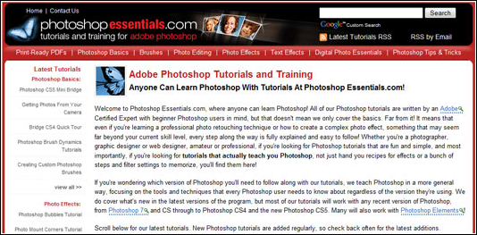 Photoshop essentials