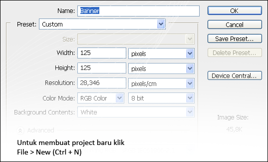 membuat file baru membuat file baru