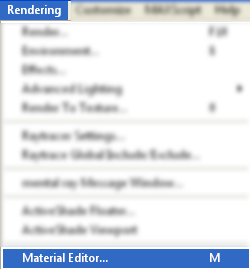 Material Editor... Material Editor...