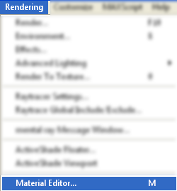 Material Editor...
